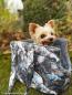 Preview: Outdoorstoff Flowing Bloom Marbels in grau/gold Töne by Swafing von Sarah Mariam